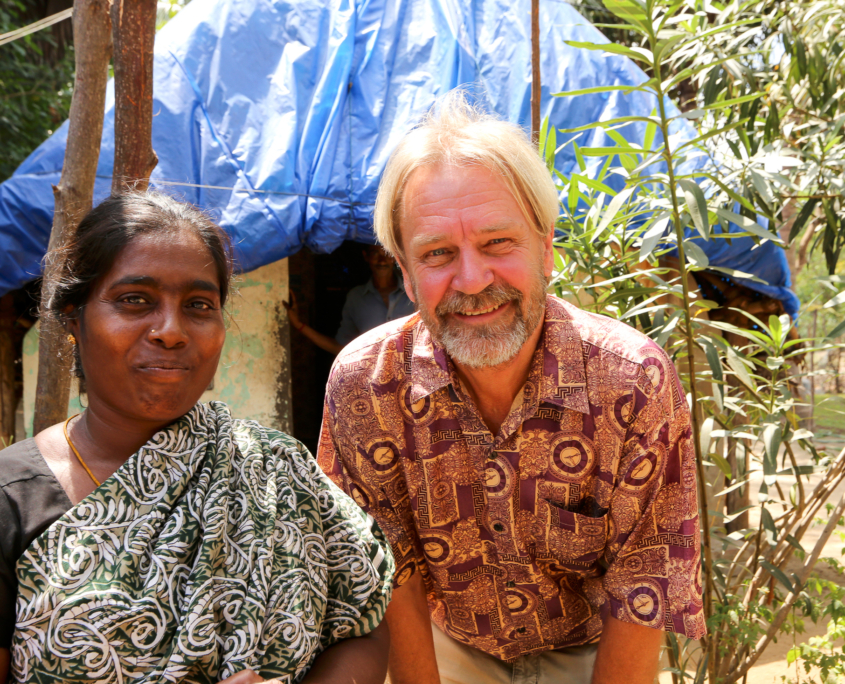 Vagn under optagelser til "Med Vagn i Indien...""